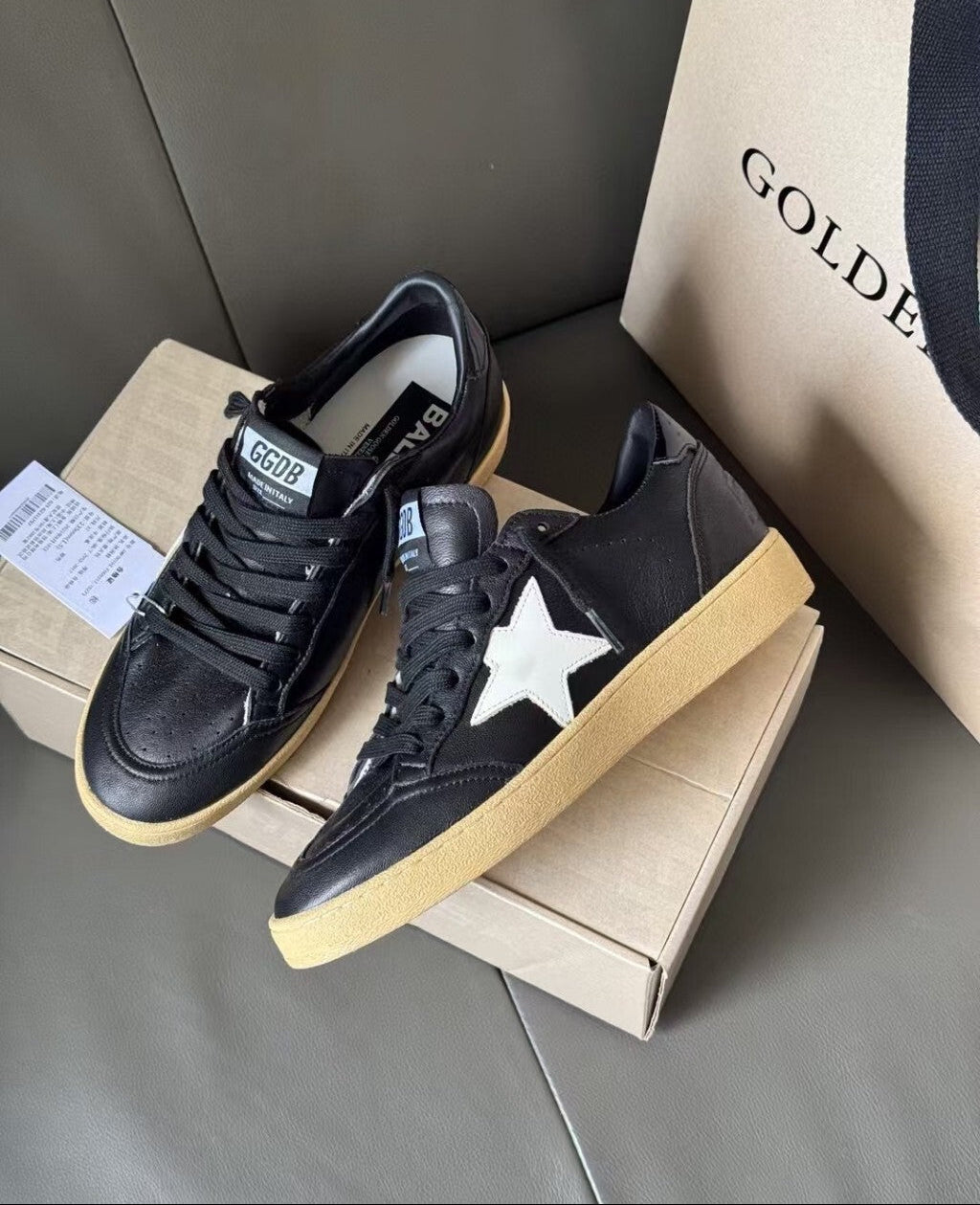 GOLDEN GOOSE GGDB SNEAKERS BLACK