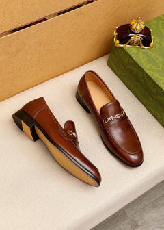 Gucci Horsebit Loafer Marrom.