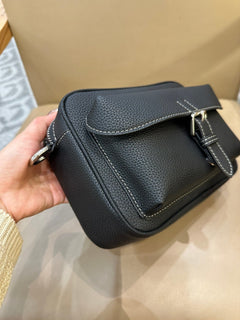 Coach Warner Crossbody Pebble Leather Black