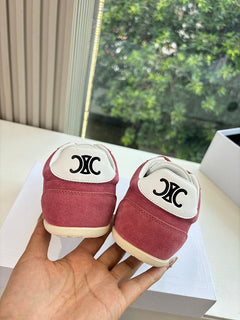 Celine Jogger Low Lace-Up Sneaker Pink