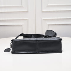 Coach Axel Compact Crossbody Bag Black