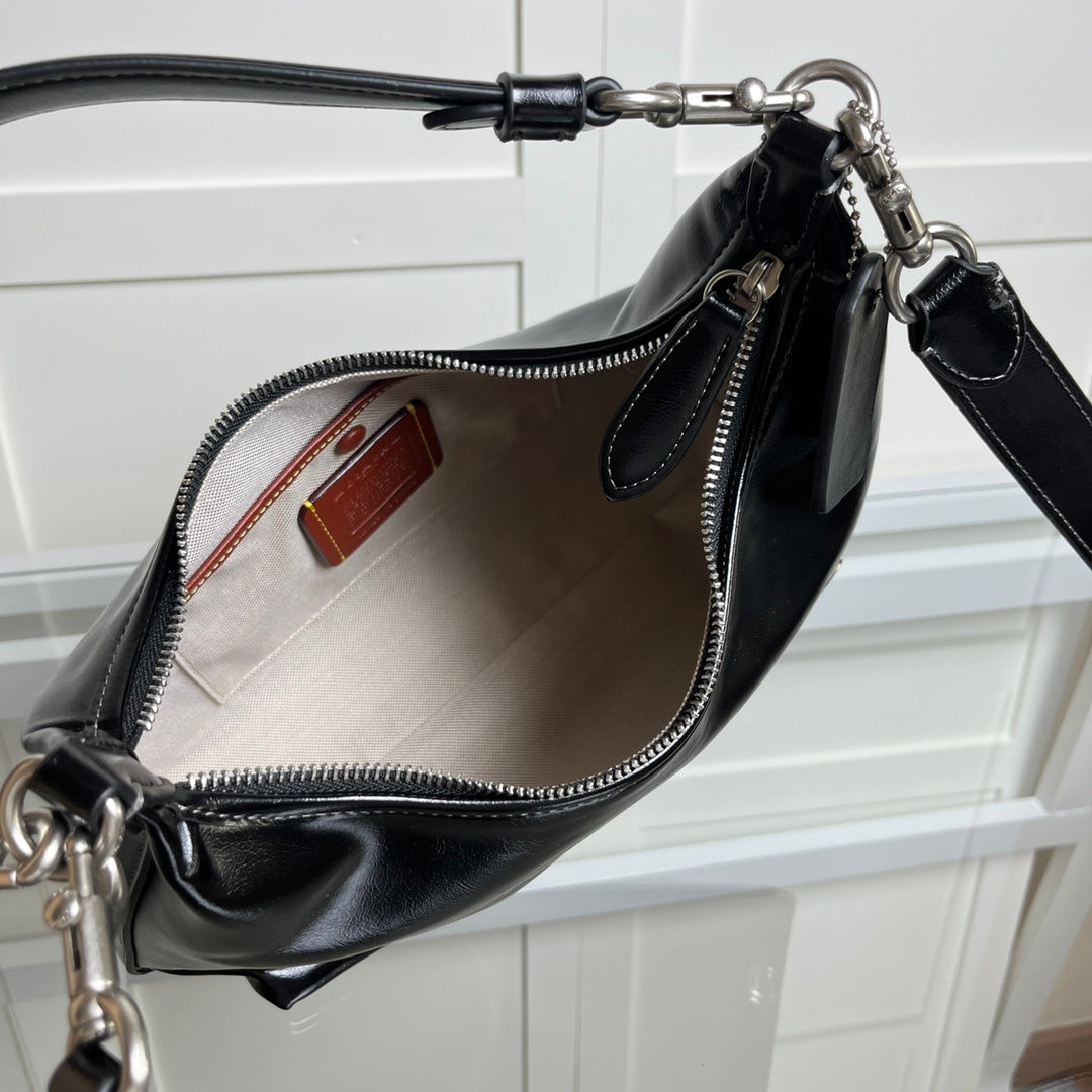 Coach Juliet Bag Shoulder 25 - Black Ferragens Prada