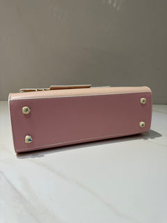 Delvaux Tempête MM Light pink Ferragens Douradas