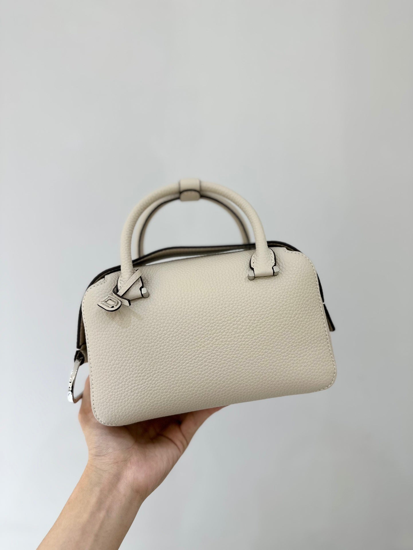 Delvaux Cool Box Mini Bohème Off-White