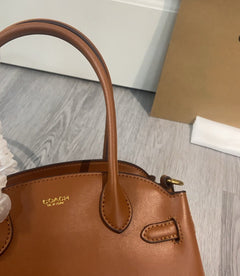 Coach Soft Empire Carryall 21 Saddle