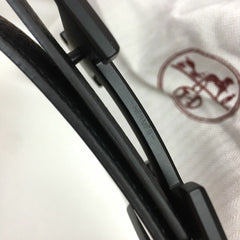 Cinto Hermes Preto.