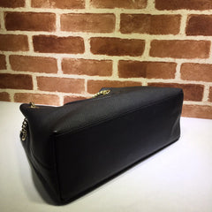 Gucci Soho Chain Tote Bag Black