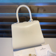Delvaux Brillant Mini Studs White