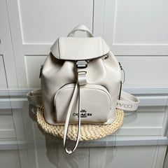 Coach Pace Mini Backpack Blue Off White