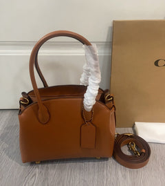 Coach Soft Empire Carryall 21 Saddle
