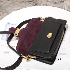 Coach Tabby 26 Black Ferragens Douradas