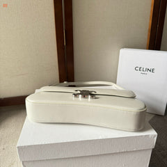 Medium Celine Lola Bag White