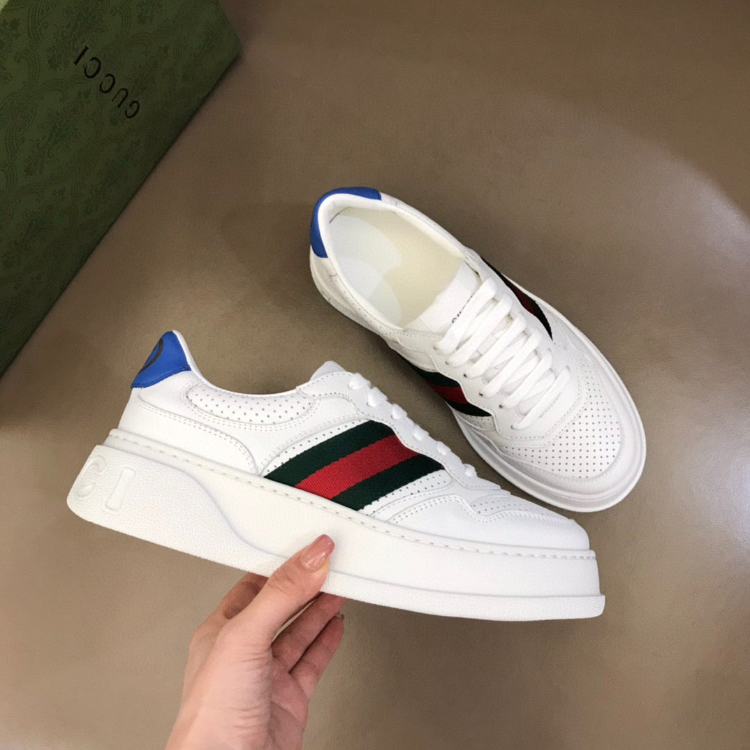 Gucci Chunky GG Web Sneaker White Blue.