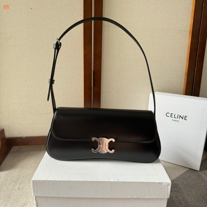 Medium Celine Lola Bag Black