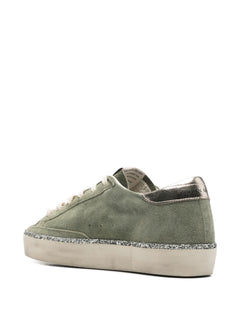 Golden Goose Deluxe Brand Hi Star Glittered Sneakers