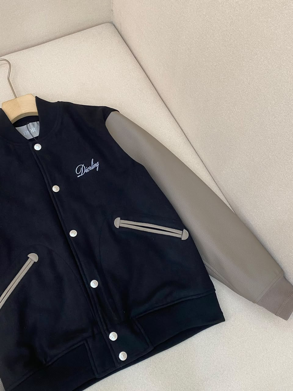 Blouson Varsity Diorling Blue