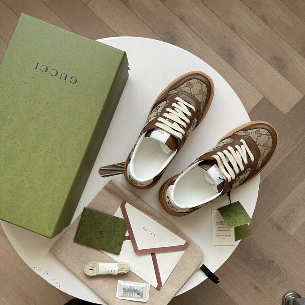 Gucci GG Sneaker GG Beige Ebony.