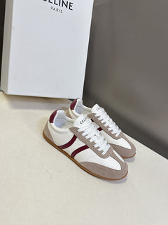 Celine Jogger Low Lace-Up Sneaker Red