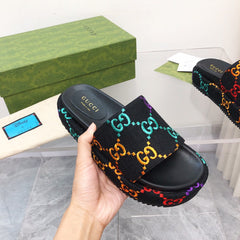 Gucci Angelina Platform Sandal Rainbow