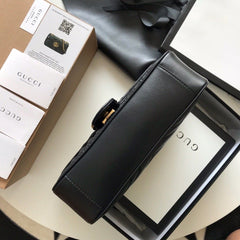 Gucci GG Marmont Small Matelasse Bag Black.