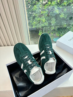 Celine Jogger Low Lace-Up Sneaker Green