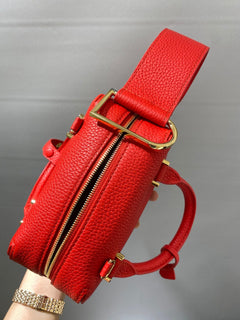 Delvaux Cool Box Nano Red