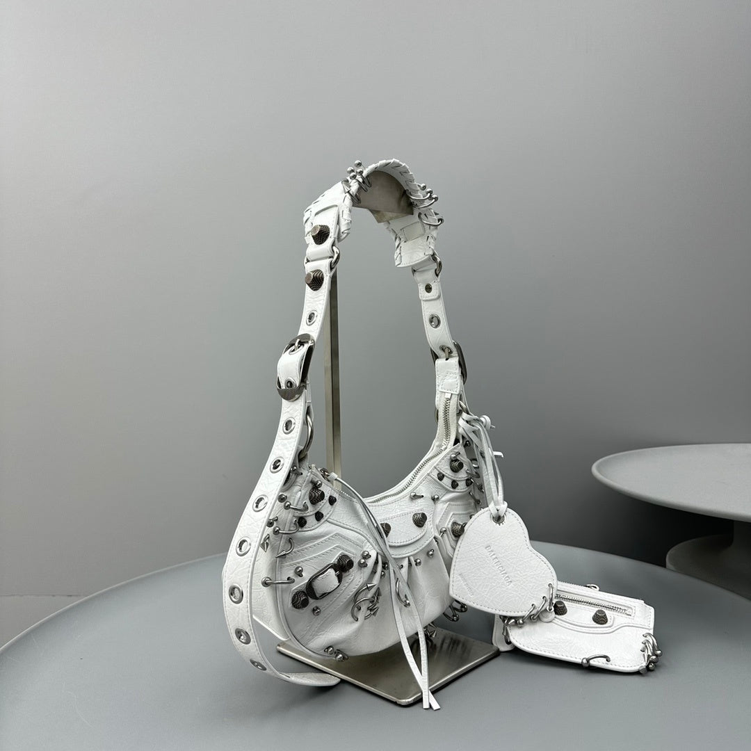 alenciaga Le Cagole XS White