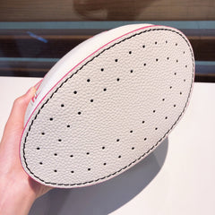 Delvaux Pin Mini Bucket Off-White / Pink