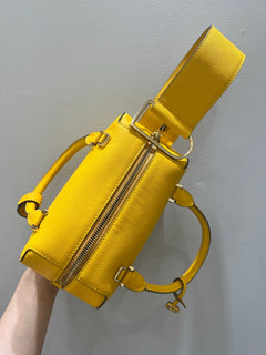 Delvaux Cool Box Mini Bohème Golden Yellow