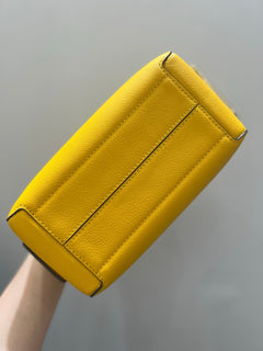 Delvaux Cool Box Mini Bohème Golden Yellow