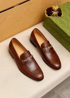 Gucci Horsebit Loafer Marrom.