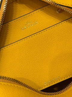 Delvaux Cool Box Mini Bohème Golden Yellow