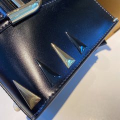 Delvaux Brillant Mini Studs Black