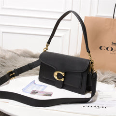 Coach Tabby 26 Black Ferragens Douradas