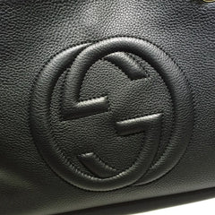 Gucci Soho Chain Tote Bag Black