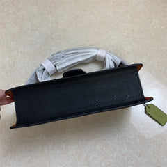 Coach Tabby Shoulder Bag 26 In Colorblock Pewter/Kelp Multi.
