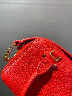 Delvaux Cool Box Nano Red