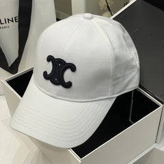 Boné Celine White Black