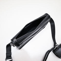 Coach Axel Compact Crossbody Bag Black
