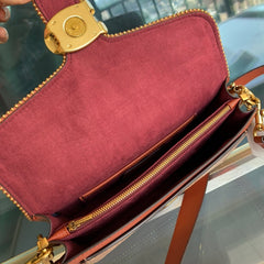 oach Tabby Shoulder Bag 26 in Signature Canvas with Beadchain