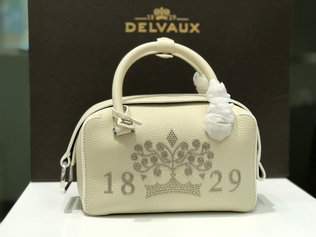 Delvaux Cool Box Mini 1829 Ivory