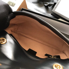 Gucci GG Marmont Small Matelasse Bag Black.