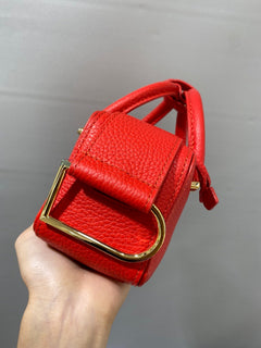 Delvaux Cool Box Nano Red