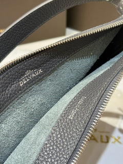 Delvaux Pin Swing Shoulder Bag Stone