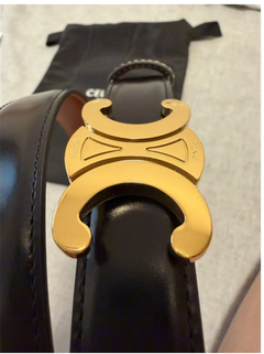 Cinto Celine black and Brown .