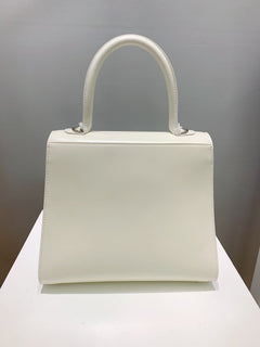 Delvaux Brillant L'Humour Lettering White / Silver