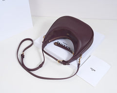 Celine Teen Lulu burgundy