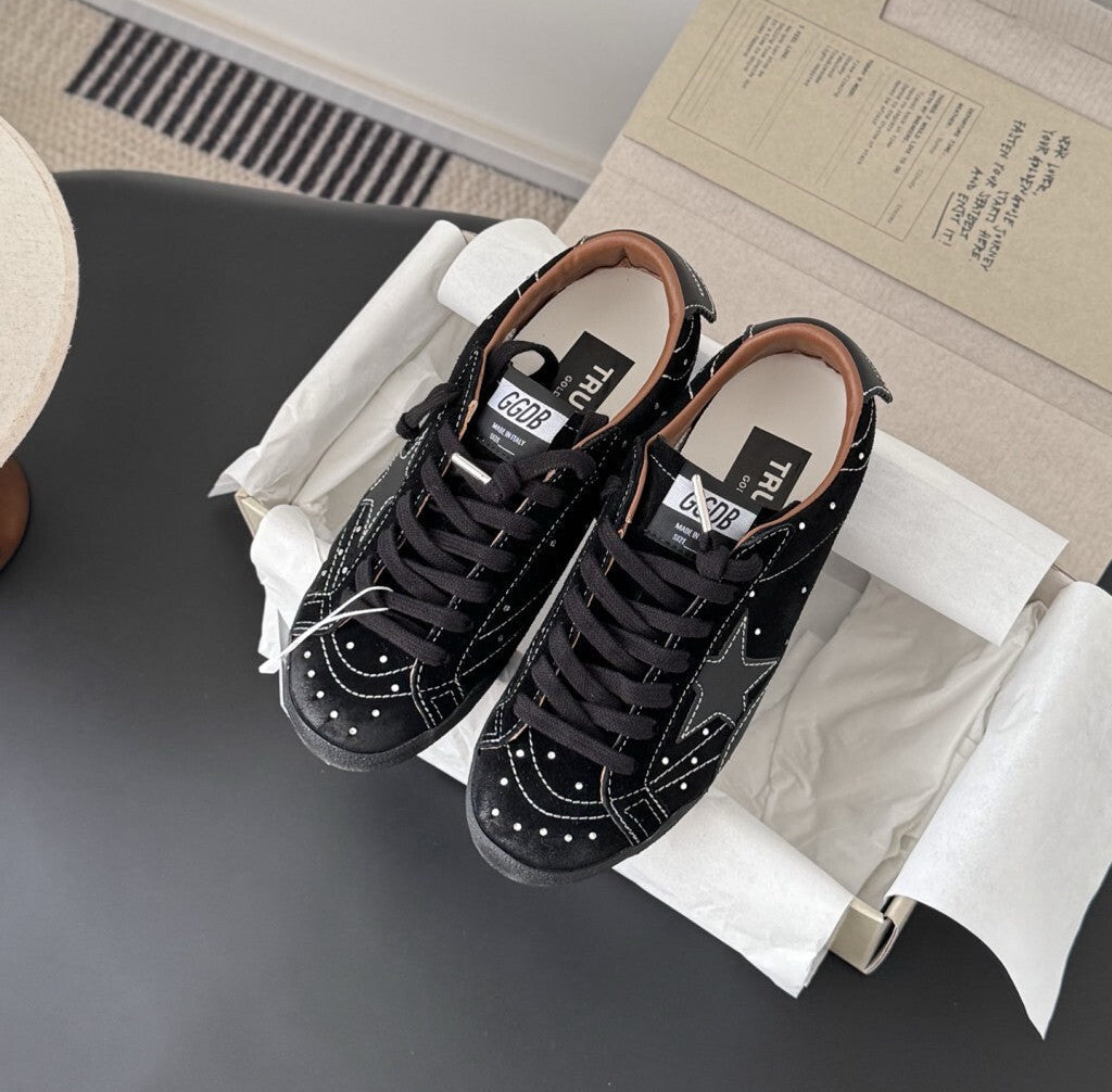 GOLDEN GOOSE GGDB TRUESTAR BLACK