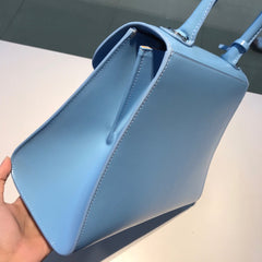 Delvaux Brillant L'Humour Lettering Blue / White
