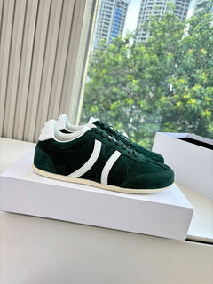 Celine Jogger Low Lace-Up Sneaker Green
